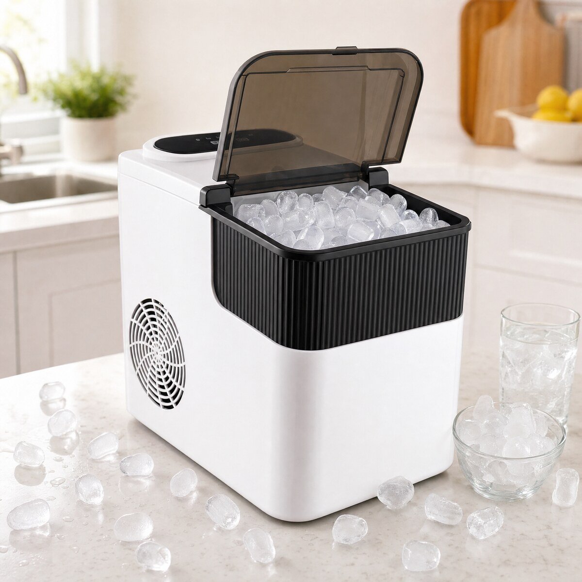 Ice Maker pun svježe napravljenih kockica leda