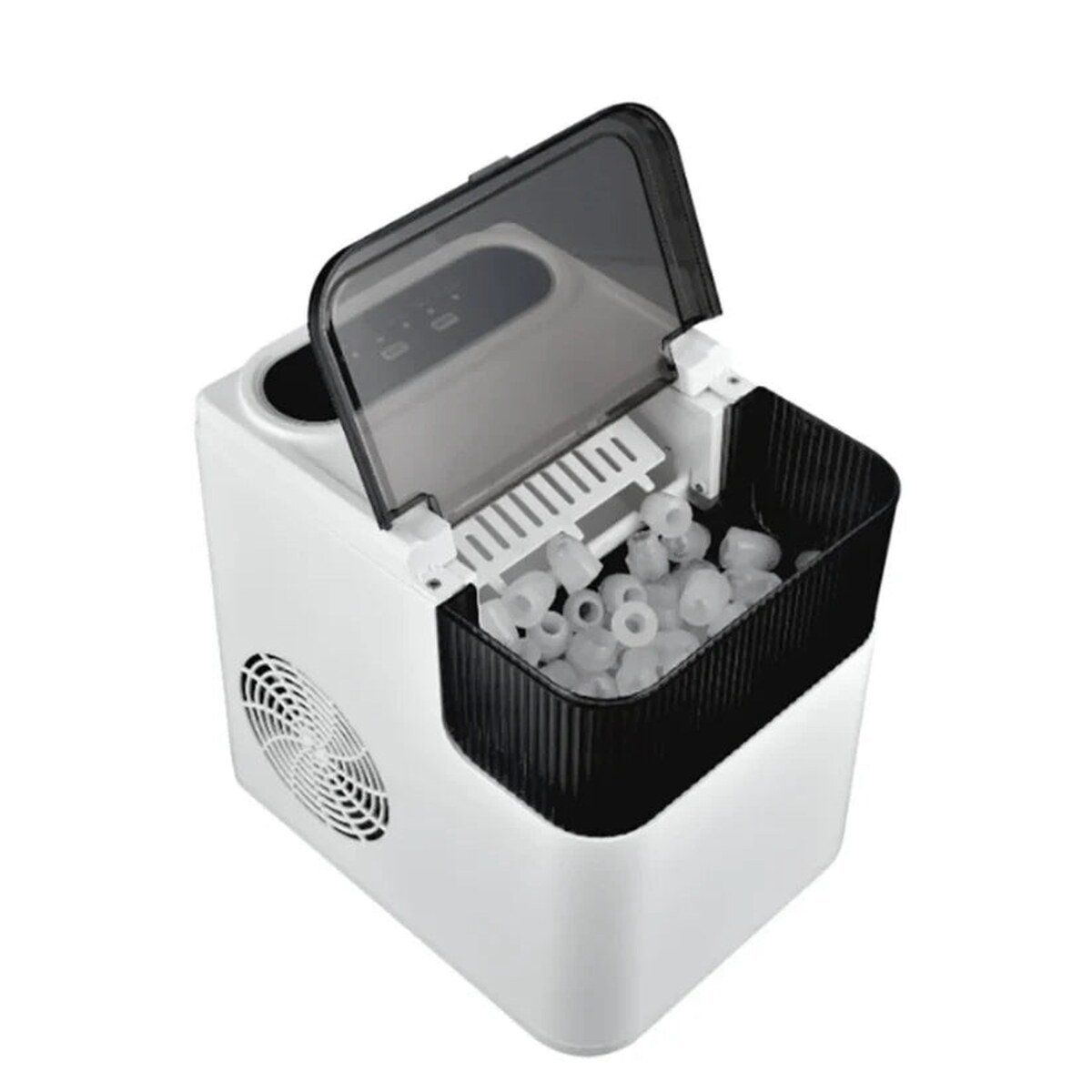 Otvoren Ice Maker sa spremnikom punim leda