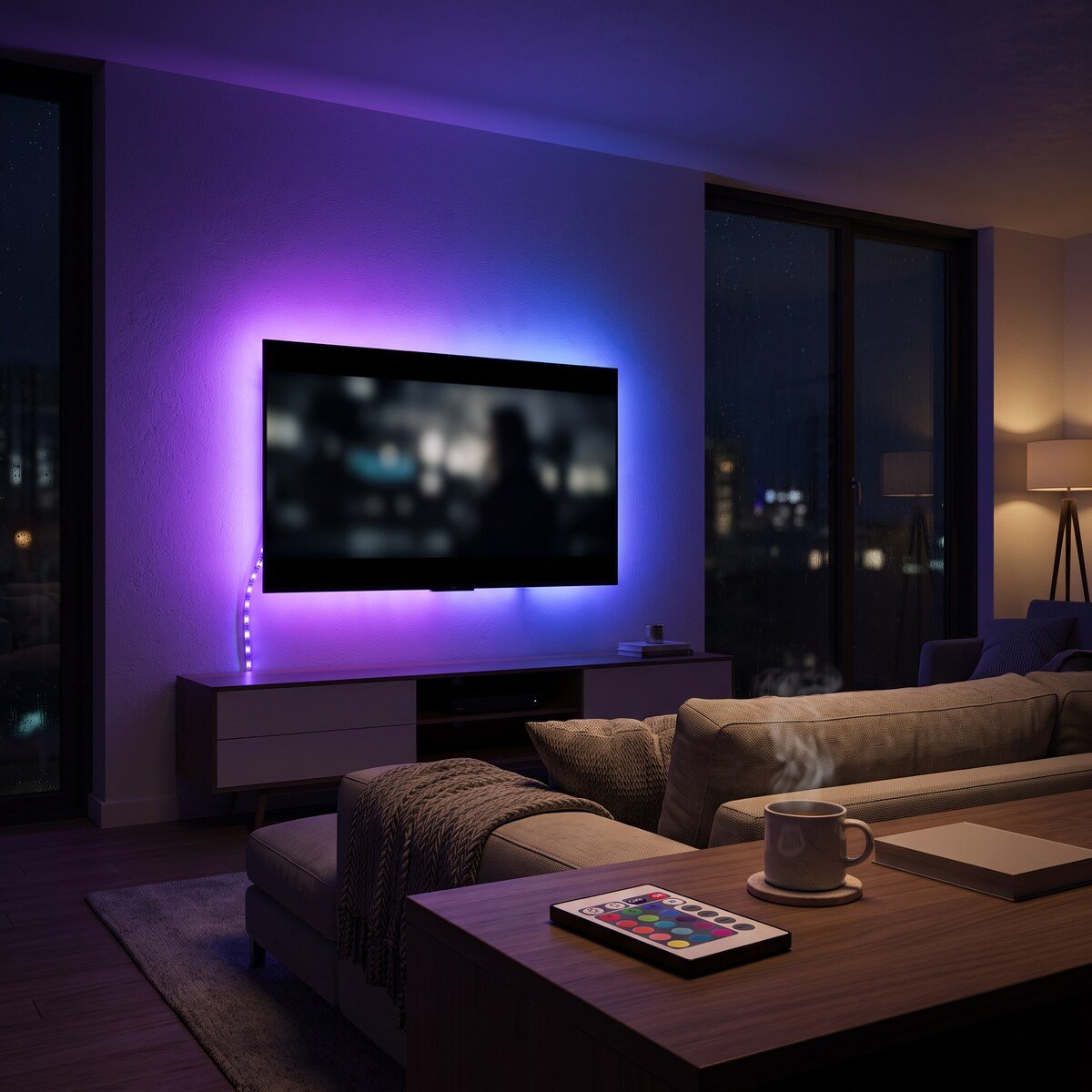 RGB LED trake iza televizora