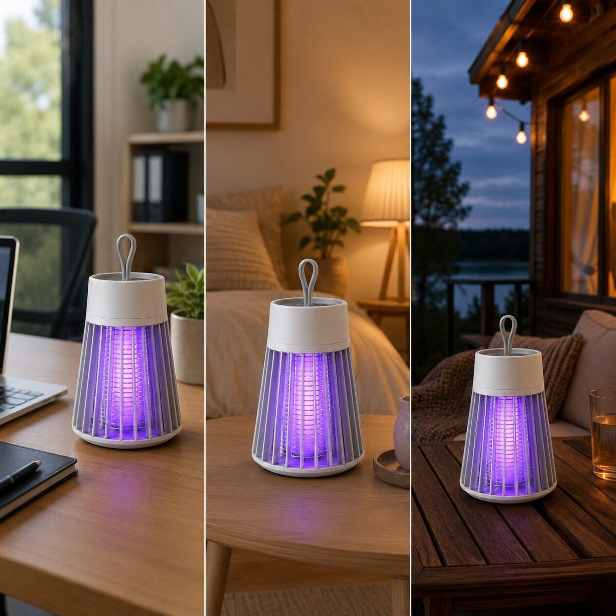 LED UV lampa u različitim prostorijama