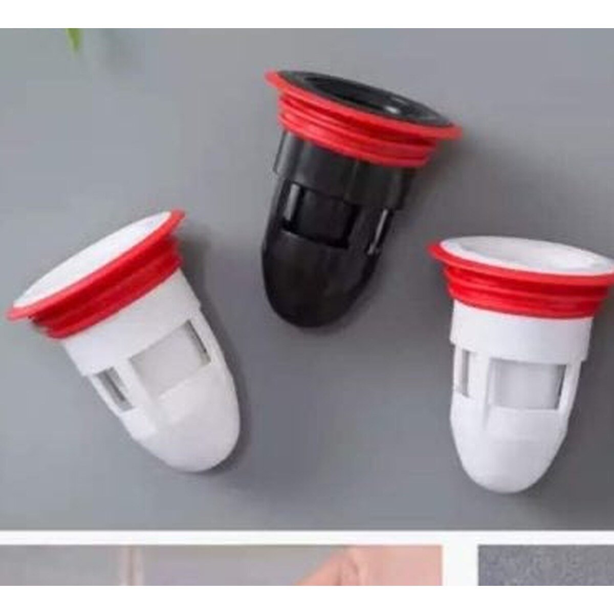 Silikonski čep za odvod - 3 komada